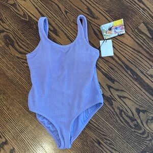 NWT Limeapple Crinkle Bathing Suit (Lilac) - Size 10